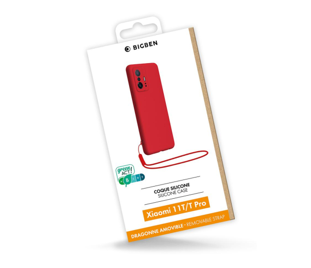 BigBen Etui soft BIGBEN do XIAOMI 11T/11TPRO CZERWONY # - 1461135 - zdjęcie 2